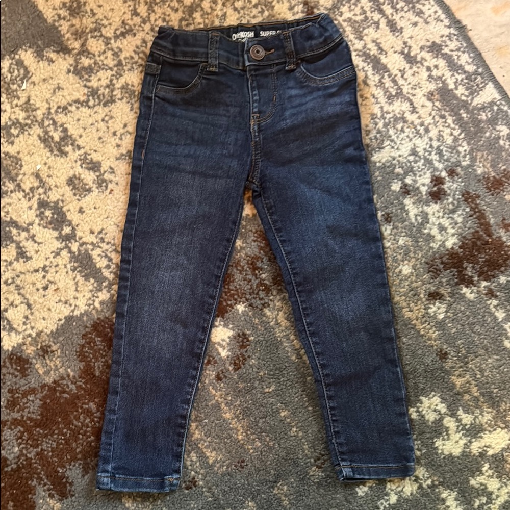 Toddler Girl Blue Jeans